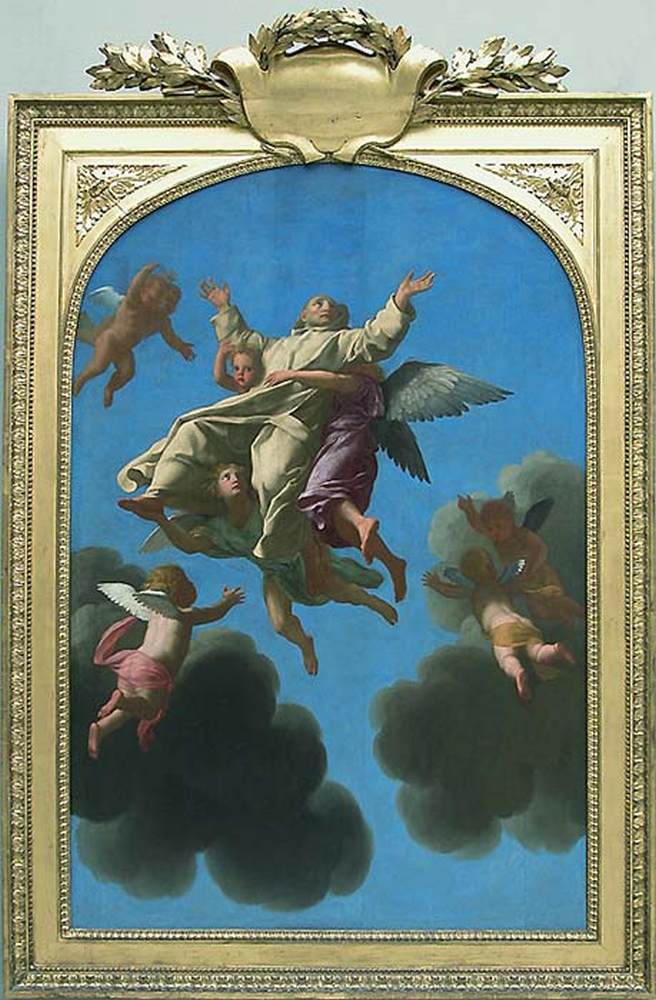 San Bruno è portato in paradiso-Musée du Louvre, Parigi